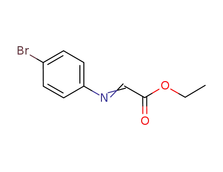 Molecular Structure of 915712-34-4 ((E)-ethyl 2-(4-bromophenylimino)acetate)