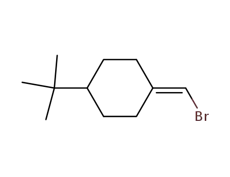 Cyclohexane, 1-(bromomethylene)-4-(1,1-dimethylethyl)-, (R)-
