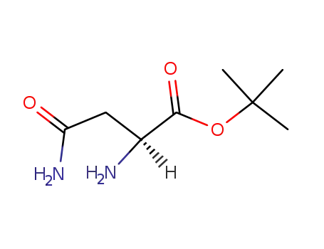 Molecular Structure of 25456-86-4 (L-Asparagine tert-butyl ester)