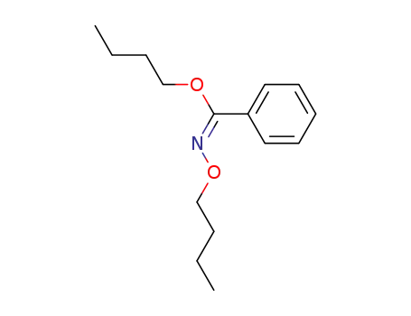 Molecular Structure of 26889-18-9 (<i>N</i>-butoxy-benzimidic acid butyl ester)