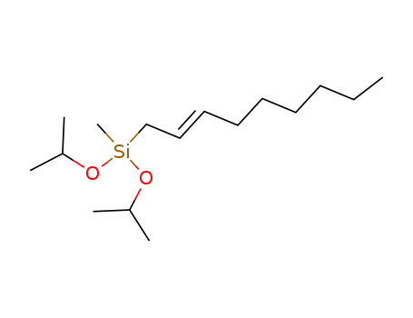 Silane, methylbis(1-methylethoxy)-2-nonenyl-, (E)-