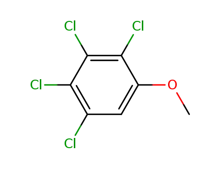 Molecular Structure of 938-86-3 (2,3,4,5-TETRACHLOROANISOLE)