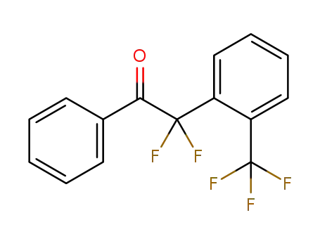 2,2-difluoro-1-phenyl-2-(2-(trifluoromethyl)phenyl)ethanone