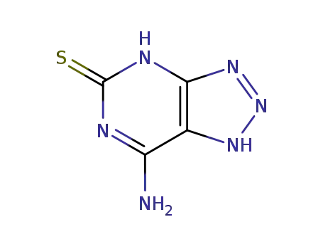 7-amino-1H-[1,2,3]triazolo[4,5-d]pyrimidine-5-thiol