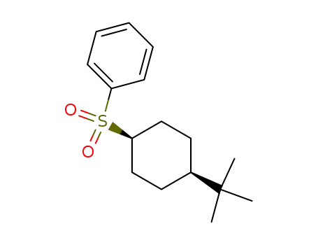 cis-4-(t-butyl)-1-(phenylsulfonyl)cyclohexane