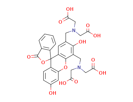 Glycine,N,N'-[(3',6'-dihydroxy-3-oxospiro[isobenzofuran-1(3H),9'-[9H]xanthene]-2',4'-diyl)bis(methylene)]bis[N-(carboxymethyl)-