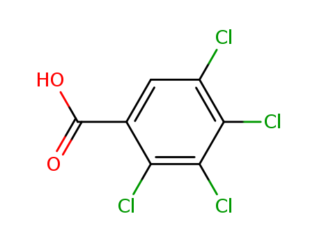2,3,4,5-Tetrachlorobenzoic acid 50-74-8