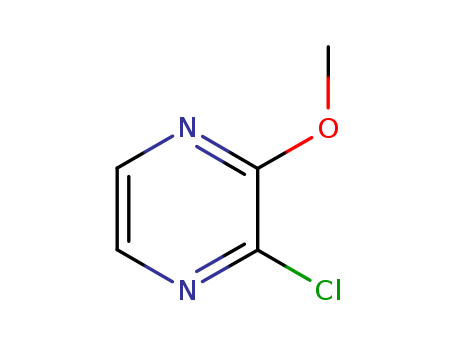 2-Chloro-3-methoxy pyrazine manufacture