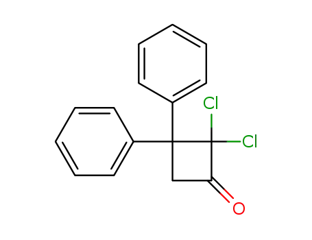 2,2-dichloro-3,3-diphenylcyclobutanone