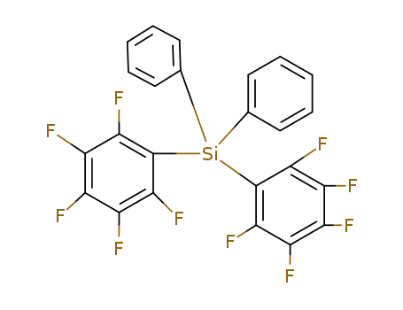 di-(pentafluoro phenyl) diphenyl silane