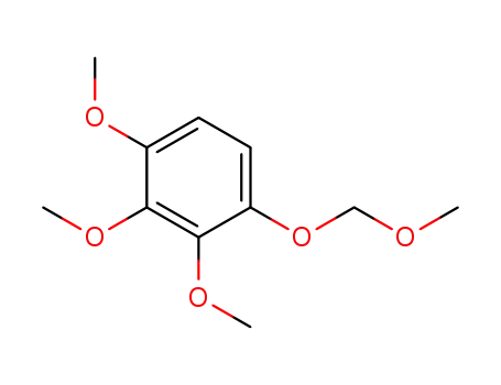 Molecular Structure of 104202-37-1 (1,2,3-Trimethoxy-4-methoxymethoxy-benzene)