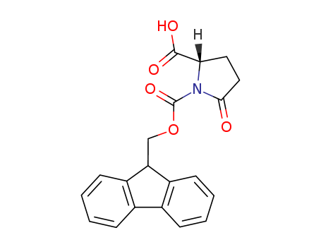 1,2-Pyrrolidinedicarboxylicacid, 5-oxo-, 1-(9H-fluoren-9-ylmethyl) ester, (2S)-