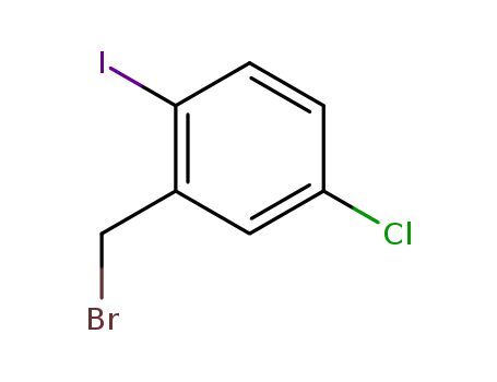 2-(bromomethyl)-4-chloro-1-iodobenzene