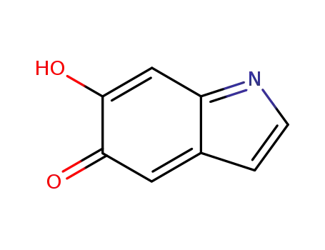 Molecular Structure of 59719-88-9 (5H-Indol-5-one,6-hydroxy- )