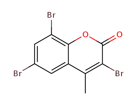 3,6,8-tribromo-4-methyl-coumarin