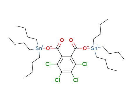 1,2-Benzenedicarboxylicacid, 3,4,5,6-tetrachloro-, 1,2-bis(tributylstannyl) ester