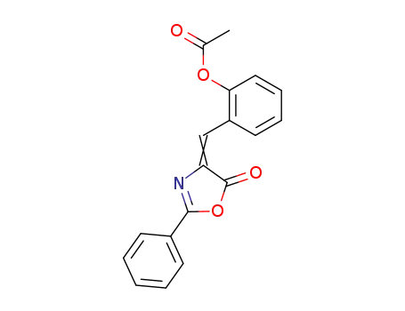 2-Phenyl-4-[(Z)-2-acetoxybenzylidene]-4,5-dihydrooxazole-5-one