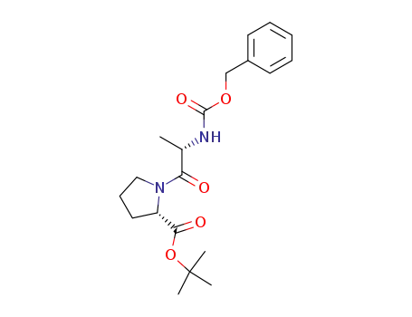L-Proline, 1-[N-[(phenylmethoxy)carbonyl]-L-alanyl]-, 1,1-dimethylethyl
ester