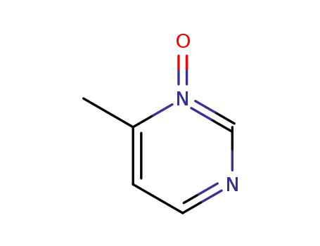 Molecular Structure of 33342-83-5 (Pyrimidine, 4-methyl-, 3-oxide (7CI,8CI,9CI))