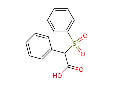 Phenyl(phenylsulfonyl)acetic acid