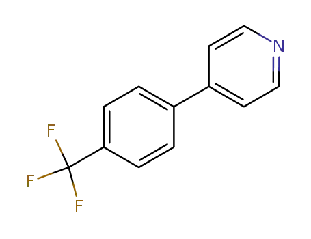 Molecular Structure of 220000-88-4 (4-(4-TRIFLUOROMETHYLPHENYL)PYRIDINE)
