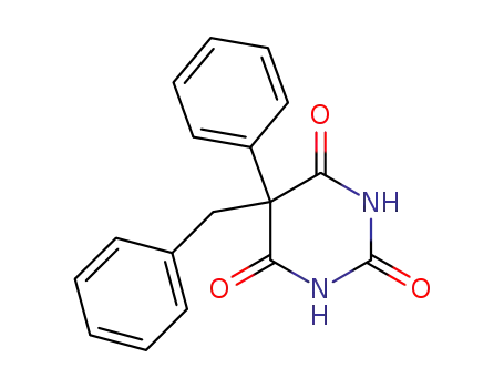 Molecular Structure of 93841-22-6 (5-benzyl-5-phenylbarbituric acid)
