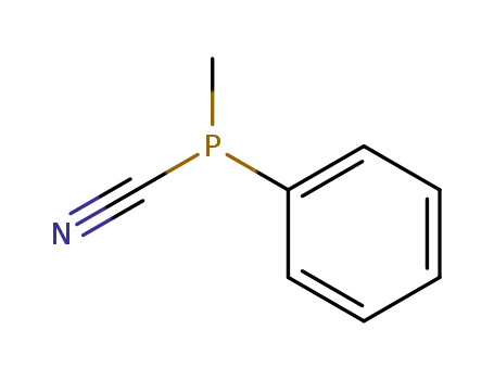Molecular Structure of 90826-91-8 (Methyl(phenyl)cyanphosphan)