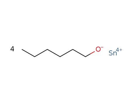 Molecular Structure of 93840-03-0 (Tin tetra(hexanolate))
