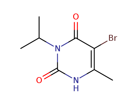 2,4(1H,3H)-Pyrimidinedione,5-bromo-6-methyl-3-(1-methylethyl)-