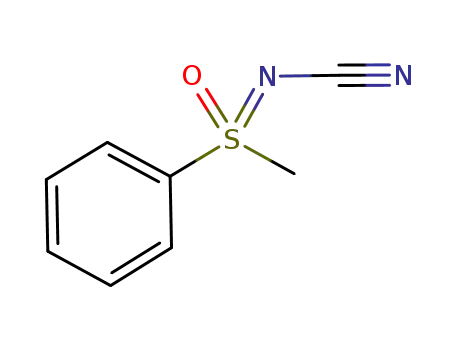 N-[methyl(oxo)(phenyl)-λ<sup>6</sup>-sulfanylidene]cyanamide