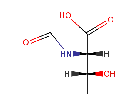 Molecular Structure of 93893-56-2 (N-formyl-L-threonine)