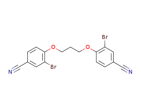 Benzonitrile,4,4'-[1,3-propanediylbis(oxy)]bis[3-bromo- (9CI)