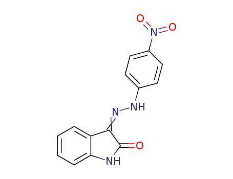1H-Indole-2,3-dione,3-[2-(4-nitrophenyl)hydrazone]