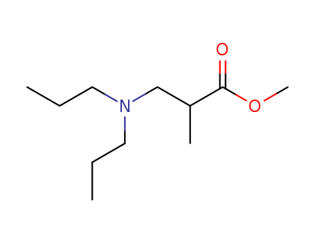 Propanoic acid,3-(dipropylamino)-2-methyl-, methyl ester