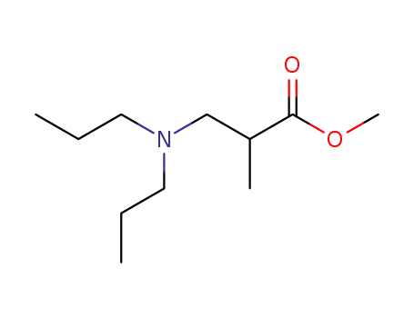Molecular Structure of 31084-17-0 (methyl 3-(dipropylamino)-2-methylpropionate)