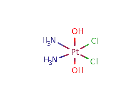 Molecular Structure of 31246-66-9 (cis,cis,trans-Diamminedichlorodihydroxoplatinum)