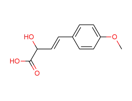 2-hydroxy-4-(4-methoxyphenyl)but-3-enoic acid