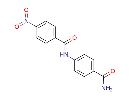 Molecular Structure of 93839-21-5 (N-[4-(aminocarbonyl)phenyl]-4-nitrobenzamide)