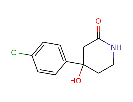 4-(4-Chlorophenyl)-4-hydroxypiperidin-2-one