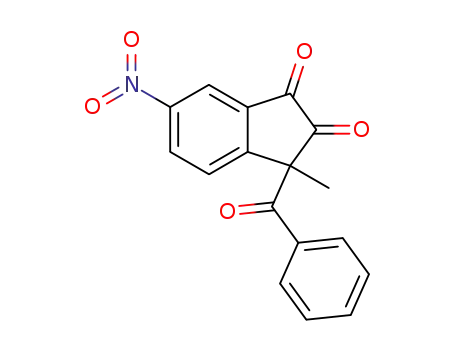 3-benzoyl-3-methyl-6-nitro-indan-1,2-dione