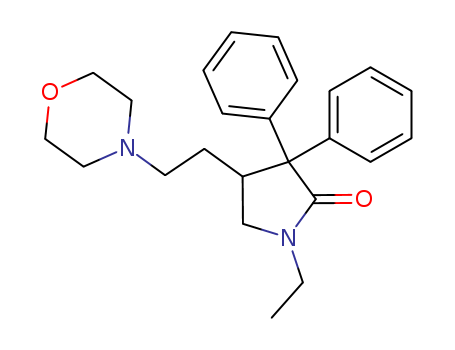4-(2-chloroethyl)-1-ethyl-3,3-diphenylpyrrolidin-2-one