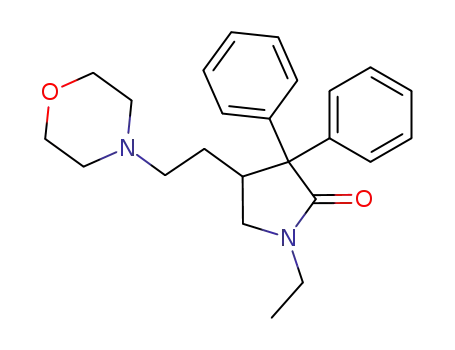 Molecular Structure of 309-29-5 (Doxapram)