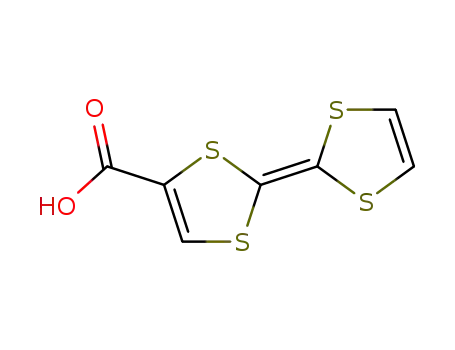 Molecular Structure of 63822-38-8 (1,3-Dithiole-4-carboxylic acid, 2-(1,3-dithiol-2-ylidene)-)