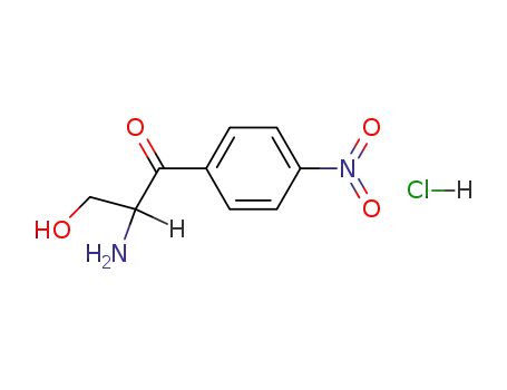 1-Propanone, 2-amino-3-hydroxy-1-(4-nitrophenyl)-, monohydrochloride