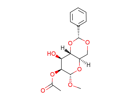 Methyl 2-O-acetyl-4,6-O-(phenylmethylene)-α-D-mannopyranoside