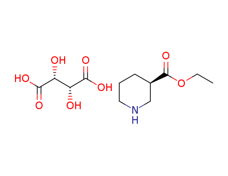 (S)-Ethyl piperidine-3-carboxylate (2S,3S)-2,3-dihydroxysuccinate