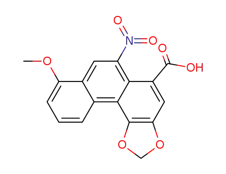 Molecular Structure of 313-67-7 (Aristolochic acid)