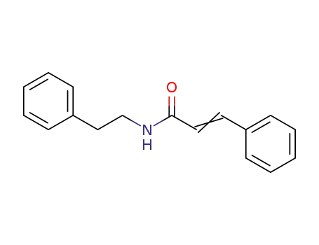 Molecular Structure of 55030-23-4 (N-Phenethyl-3-phenylpropeneamide)