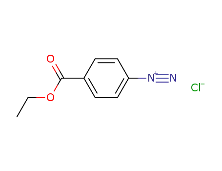 Molecular Structure of 2028-79-7 (Benzenediazonium, 4-(ethoxycarbonyl)-, chloride)
