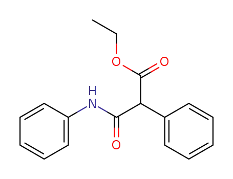 Benzeneacetic acid, a-[(phenylamino)carbonyl]-, ethyl ester